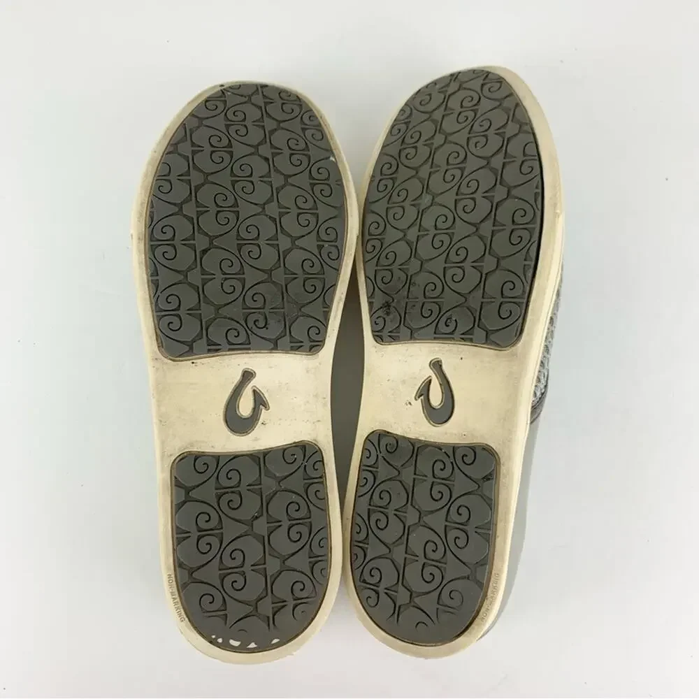 Olukai Pehuea Perforated Mesh Slip On Loafers Woman’s 9